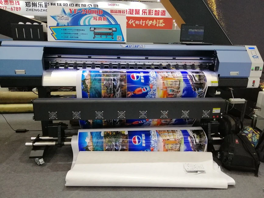 Fortune 1.6m I3200 Printer Eco Solvent Printer Printing Machine For Flex Banner Vinyl Wrap Sticker Advertising Cloth